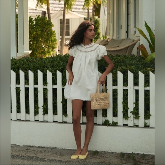 NWT Doen Daphne dress salt - Picture 7 of 7